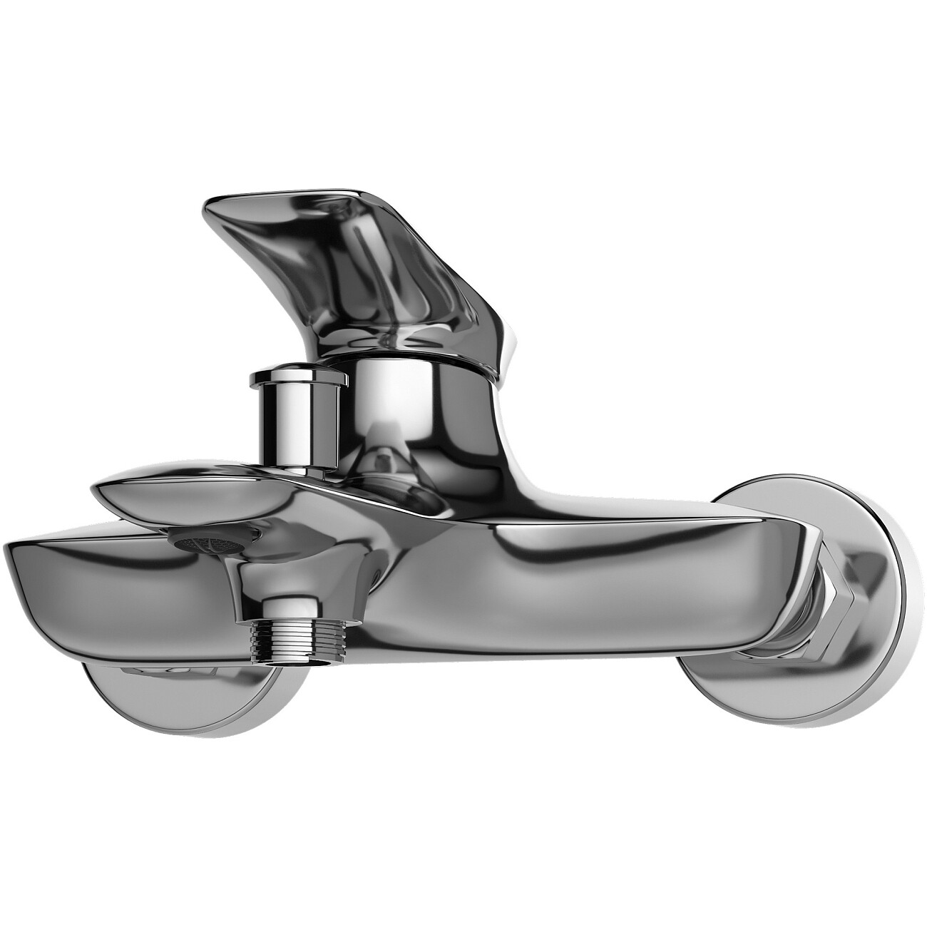Смеситель для ванны с душем настенный хром Stworki "Молде" S23100CR - изображение 7
