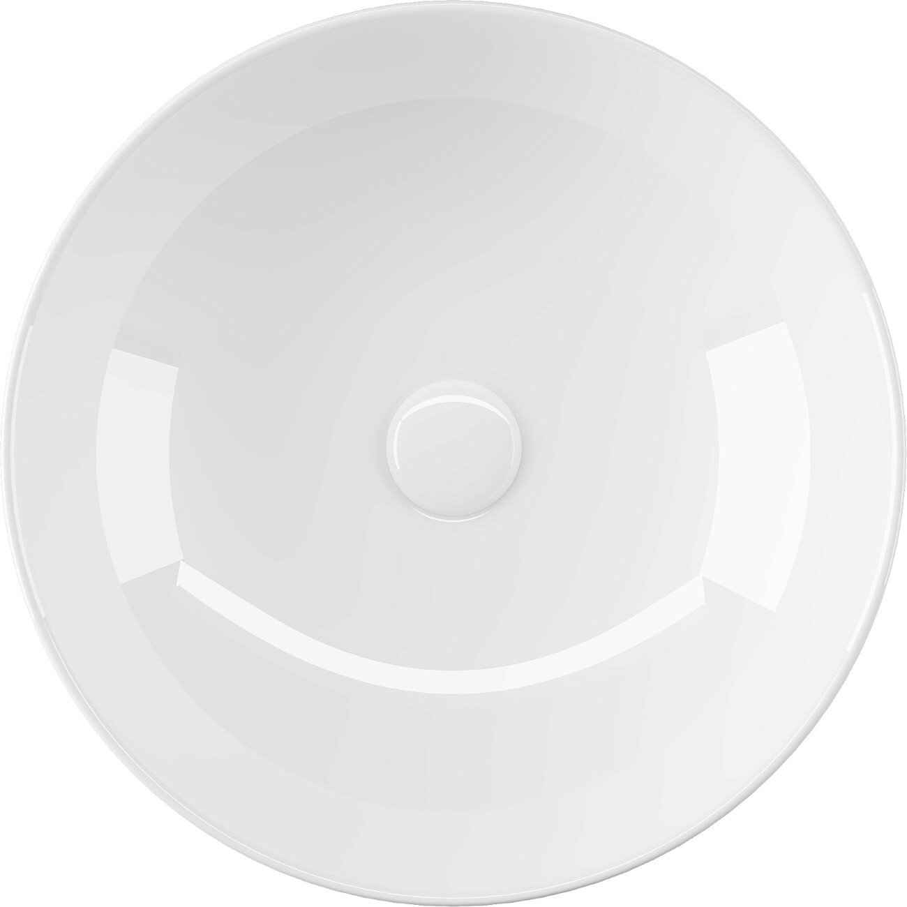 Раковина накладная керамическая круглая 43 см белая Stworki 3041-KL - изображение 9