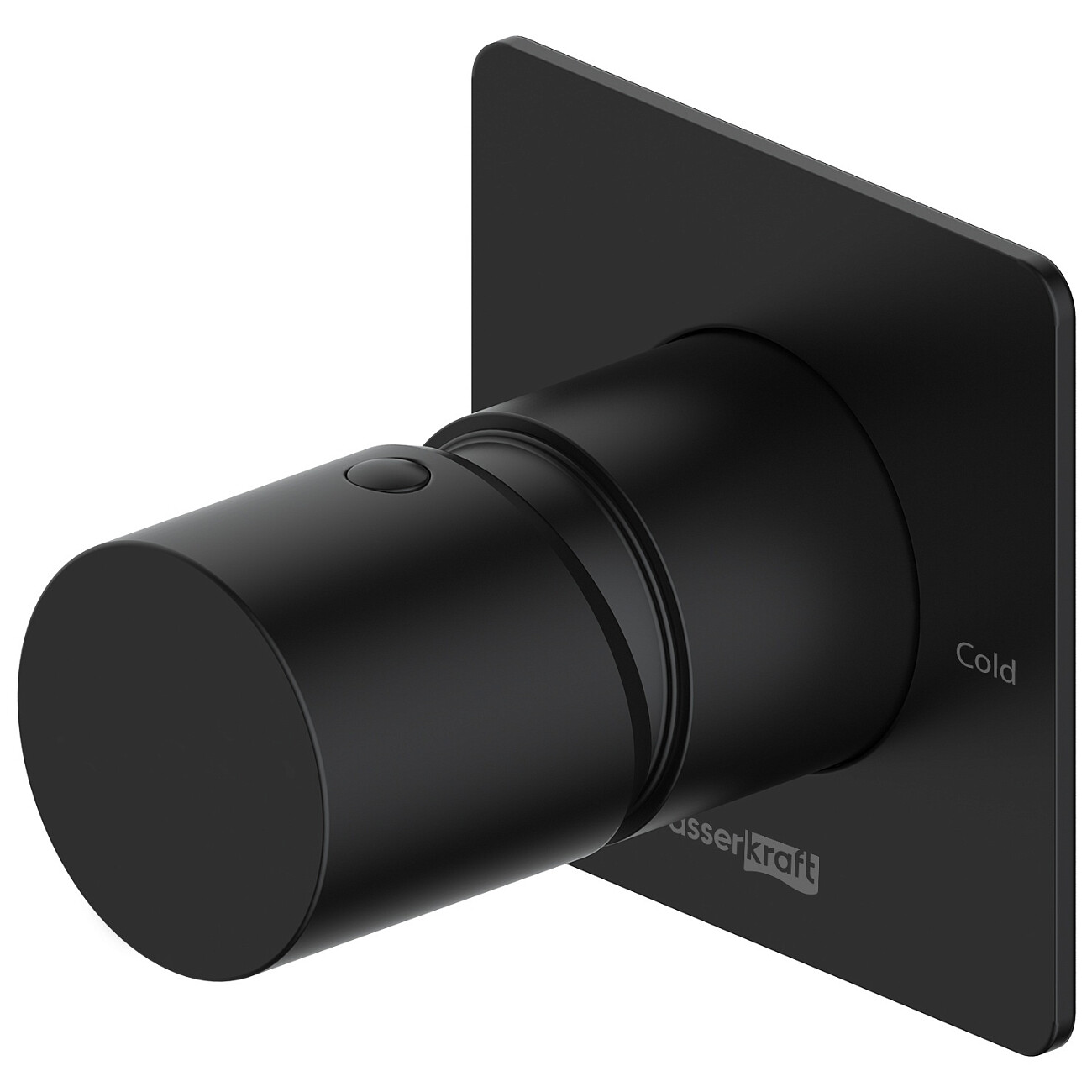 Смеситель для душа из латуни черный Wasserkraft 7452 - изображение 2