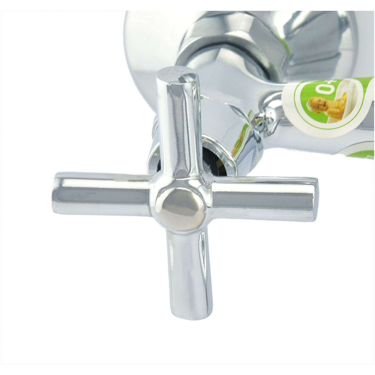 Смеситель двухвентильный с душевым гарнитуром хром Juguni Luxe Andromeda JGN0141-B 0402.720 - изображение 5