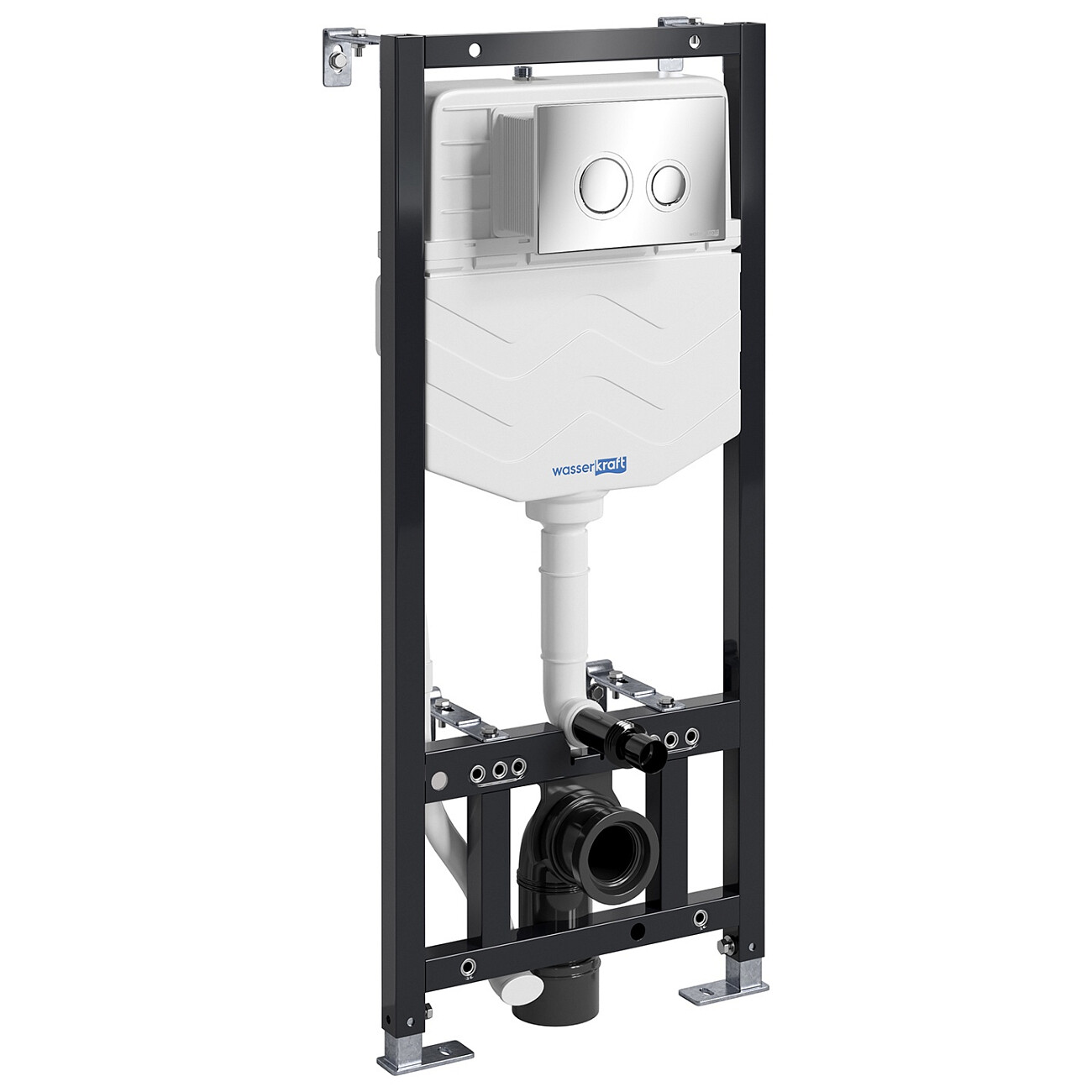 Инсталляция для унитаза с кнопкой Wasserkraft Aller 10TLT.010.ME.CH01 - изображение 2