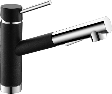 Смеситель для кухни однорычажный с выдвижным изливом морион Domaci &quot;Солерно&quot; DC-3012