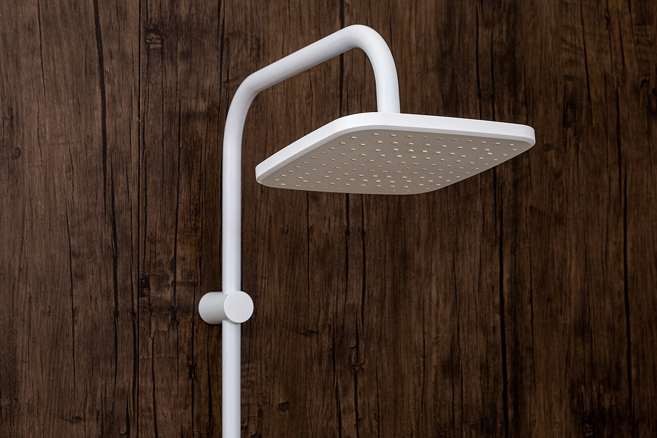 Душевая стойка белая матовая Stworki "Орхус" OR-05w - изображение 7