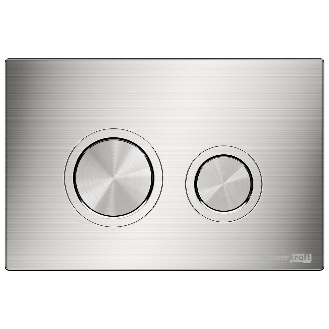 Кнопка смыва для инсталляции никель Wasserkraft BN01 - изображение 3