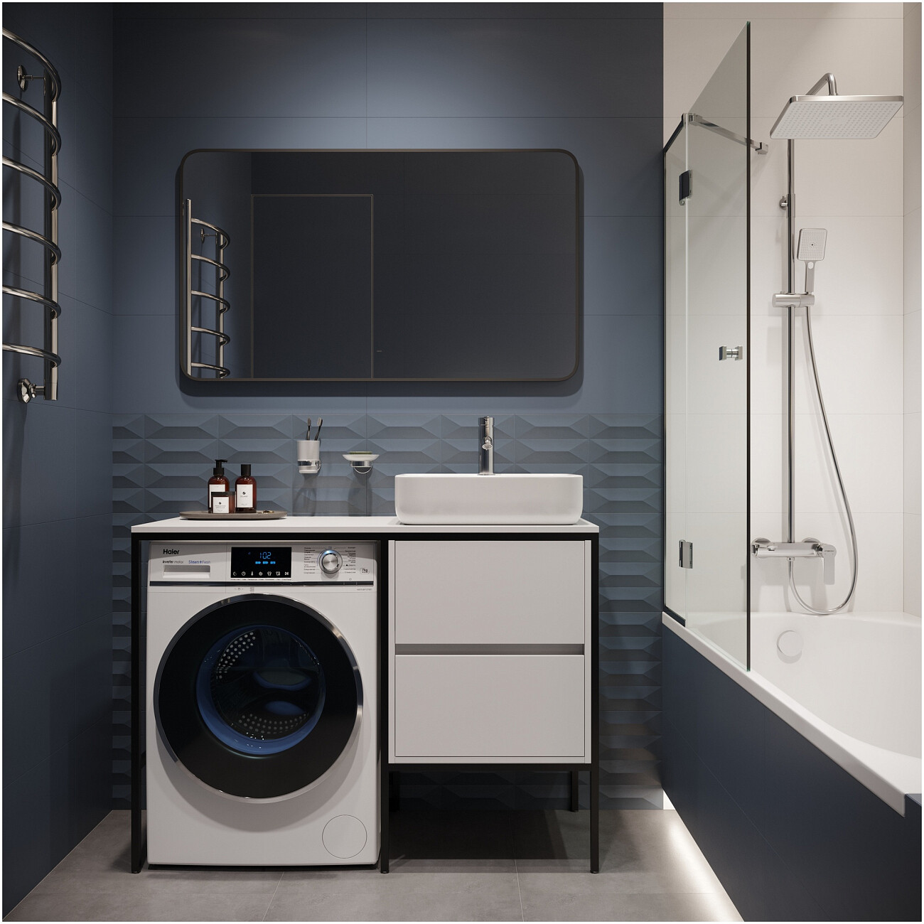 Раковина-чаша фарфоровая 50 см белая Stworki Soul 2 - изображение 9