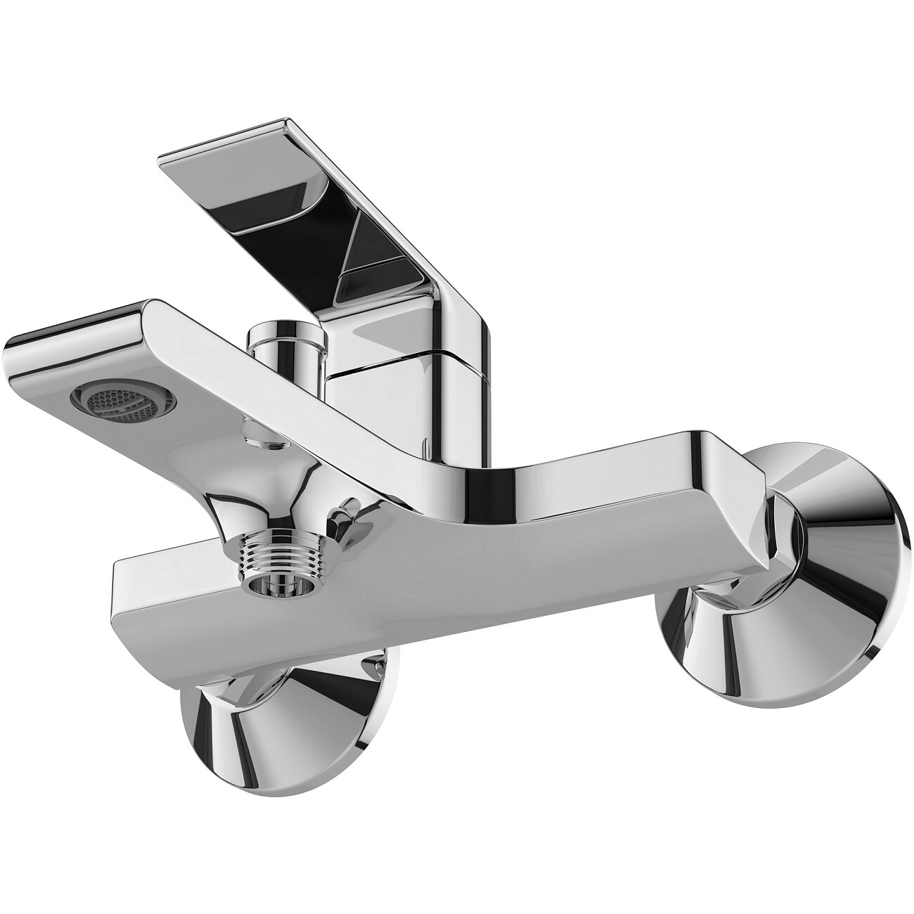 Смеситель для ванны с душем настенный хром Stworki "Ольборг" S20100CR - изображение 8