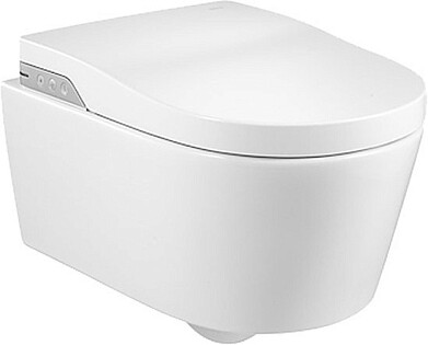 Биде подвесное с подсветкой белое Roca Inspira In-Wash rimless 803060001