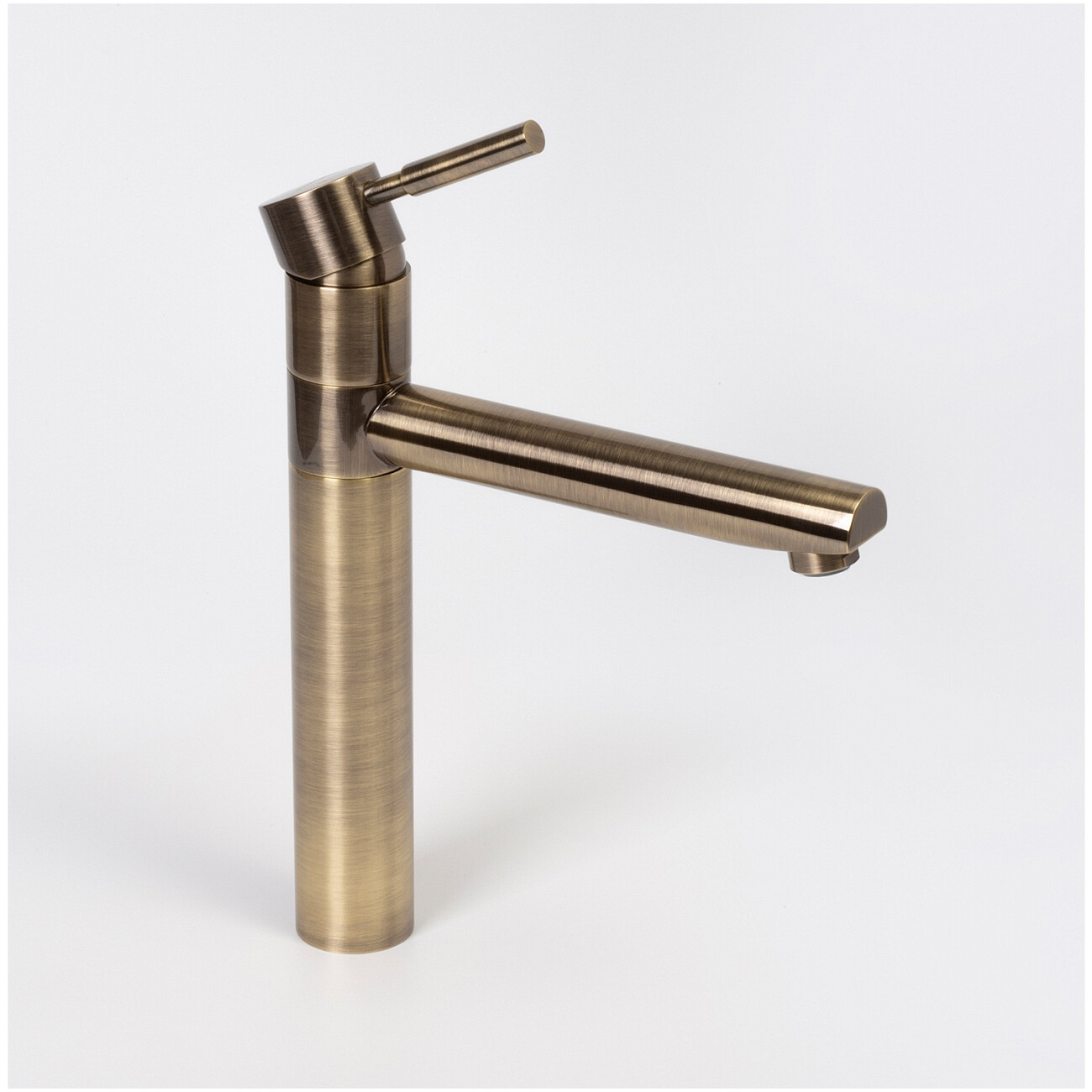 Смеситель для кухни из латуни светлая бронза Wasserkraft A8137 - изображение 8