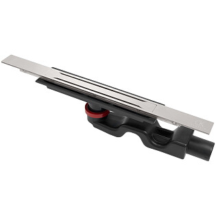 Душевой лоток пристенный с мокрым затвором 60 см хром Ck Drain Vera-Saqua014