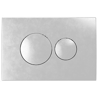 Кнопка смыва для унитаза серая матовая Creto Snap 2.0 KL-CR-751-1