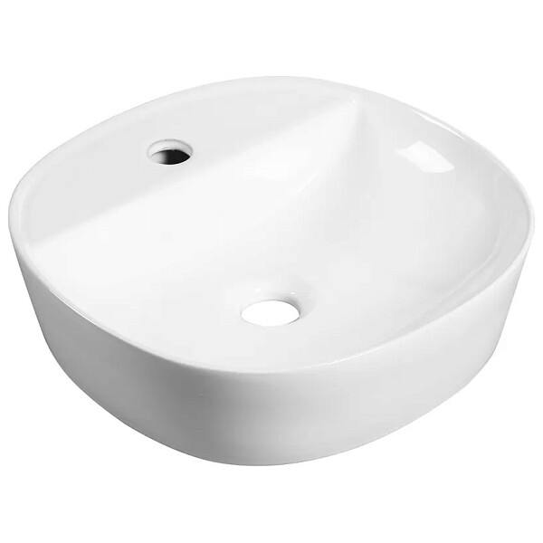 Раковина фарфоровая квадратная 40 см белая Cerutti SPA CR0075 - изображение 1