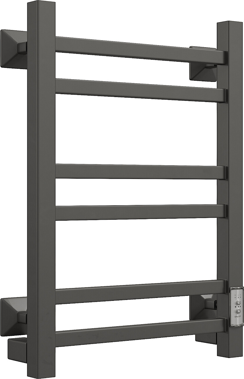 Полотенцесушитель электрический 60х40 см черный Ewrika "Пенелопа КВ" - изображение 5