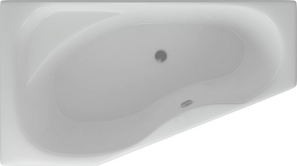 Ванна акриловая 170х95 см с каркасом левая белая Aquatek "Медея" 00000055224 - изображение 1
