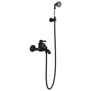 Душевой комплект черный Timo Arisa 5314-03Y