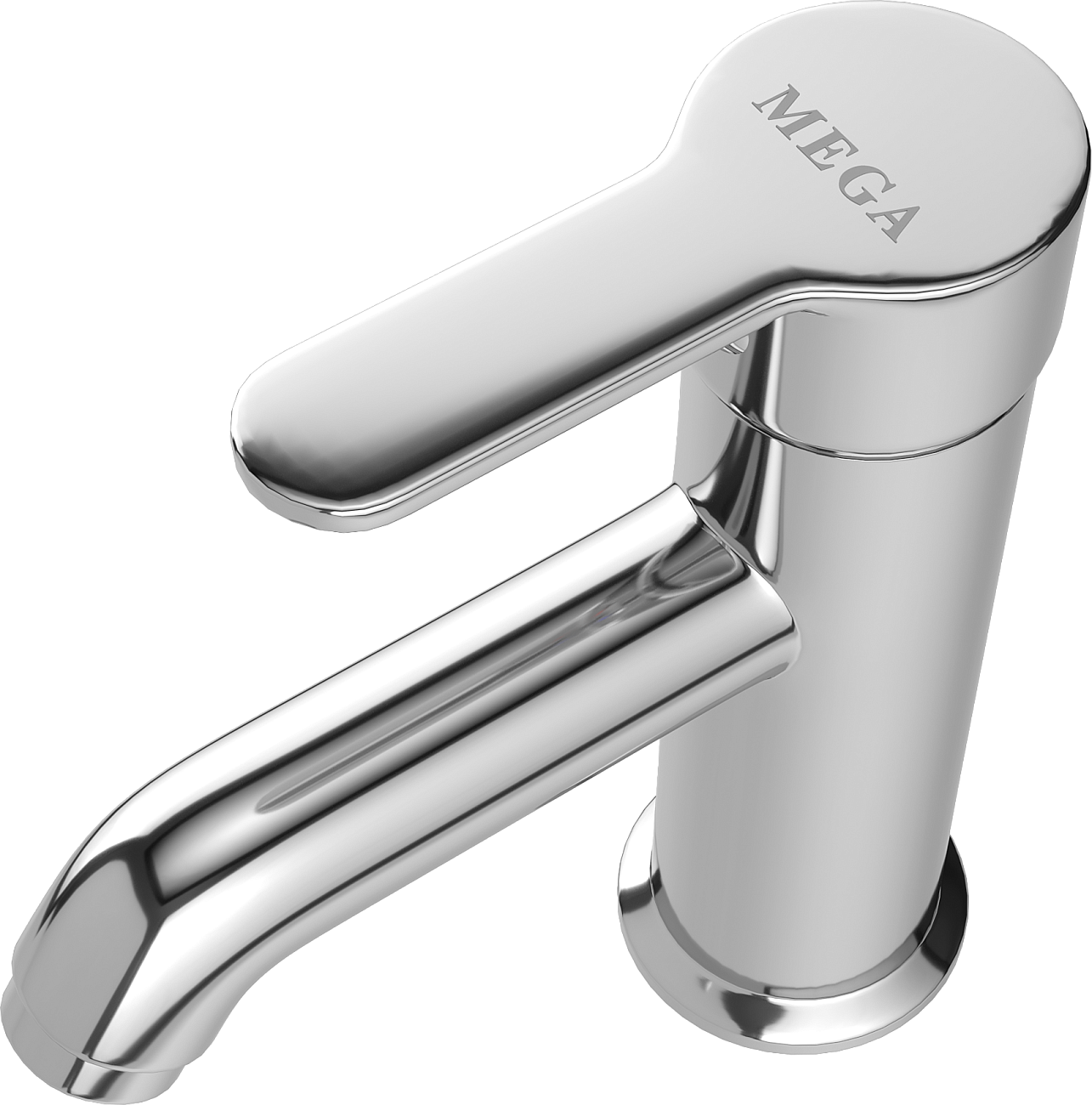 Смеситель для раковины хром Mega City MG-ZRV100 - изображение 8