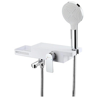Смеситель для ванны хром Lemark Unibox LM6914CW