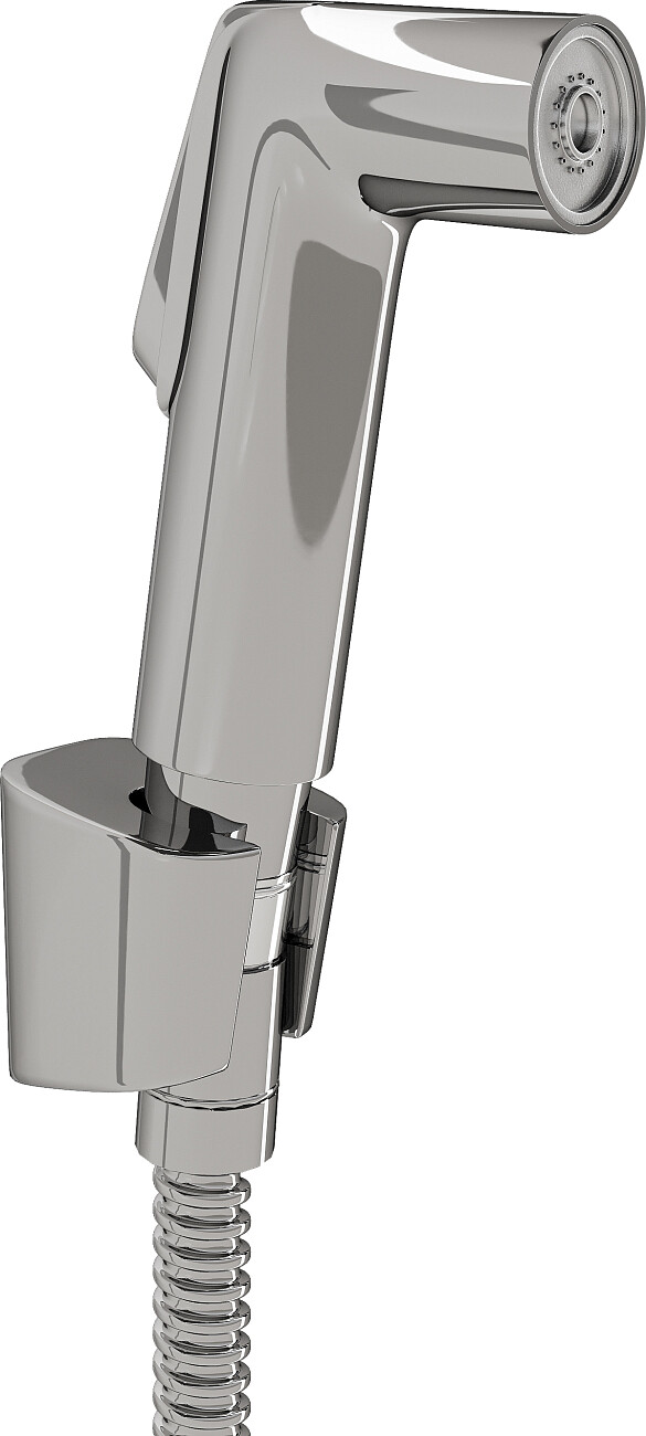  Гигиенический душ с держателем и шлангом хром Diwo "Коломна" KL-09cr - изображение 6