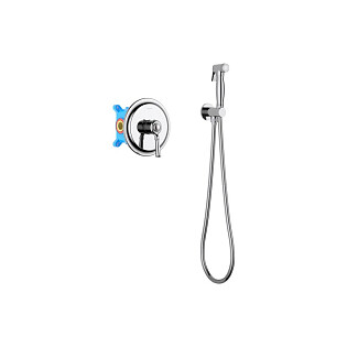 Гигиенический душ встраиваемый со смесителем хром Aquatek &quot;Классик&quot; AQ1519CR