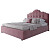 Кровать двуспальная 160х200 пыльная роза Palace