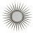 Зеркало-солнце серебряное диаметр 76 см Starburst