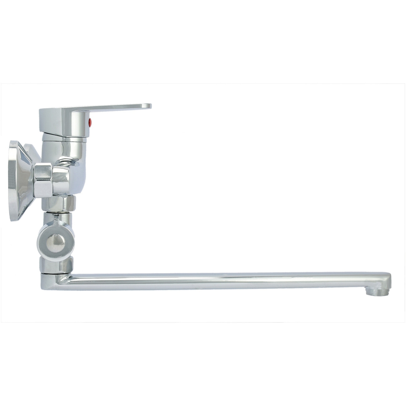 Смеситель для ванны однорычажный с душевым гарнитуром хром Istok life Standard 0402.717 - изображение 5