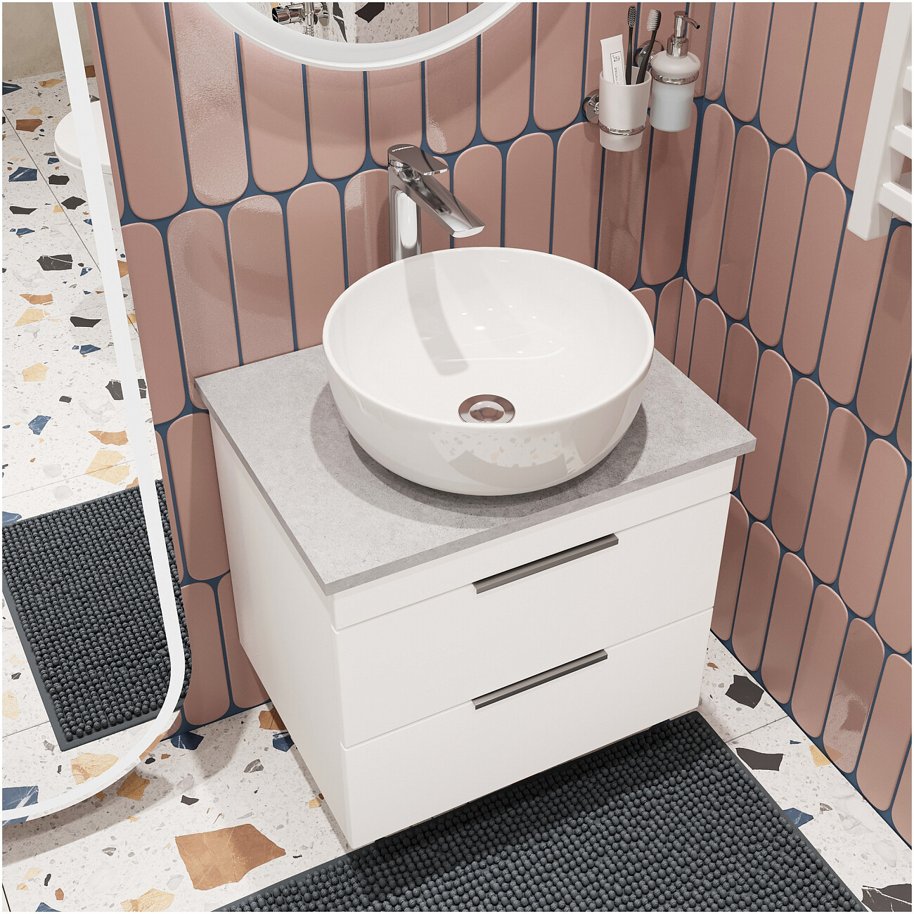 Смеситель для раковины однорычажный хром Stworki "Вирклунд" S05020CR - изображение 6