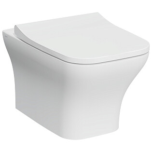 Унитаз подвесной безободковый белый Vitra Zentrum Square 7484B003-0075