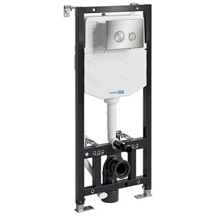 Инсталляция для унитаза с кнопкой Wasserkraft Aller 10TLT.010.ME.BN01