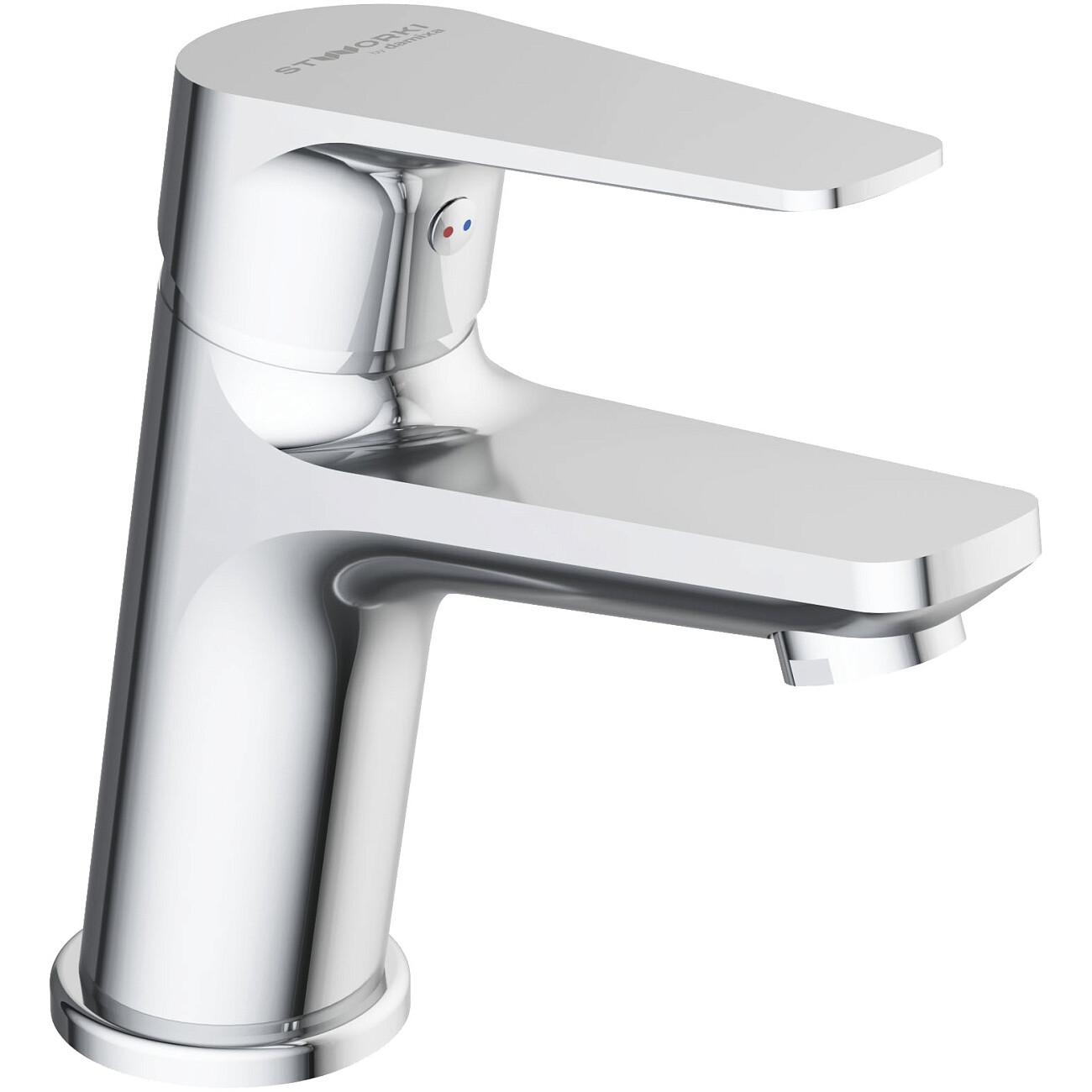 Раковина мебельная белая Diwo "Кострома" 0112 со смесителем Stworki "Дублин" HFDB02100 - изображение 3