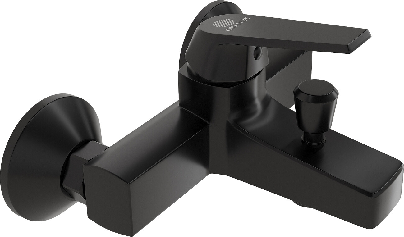 Душевой комплект с ручной лейкой и двумя смесителями черный Diwo "Смоленск" SM-02b, SM-03b - изображение 7