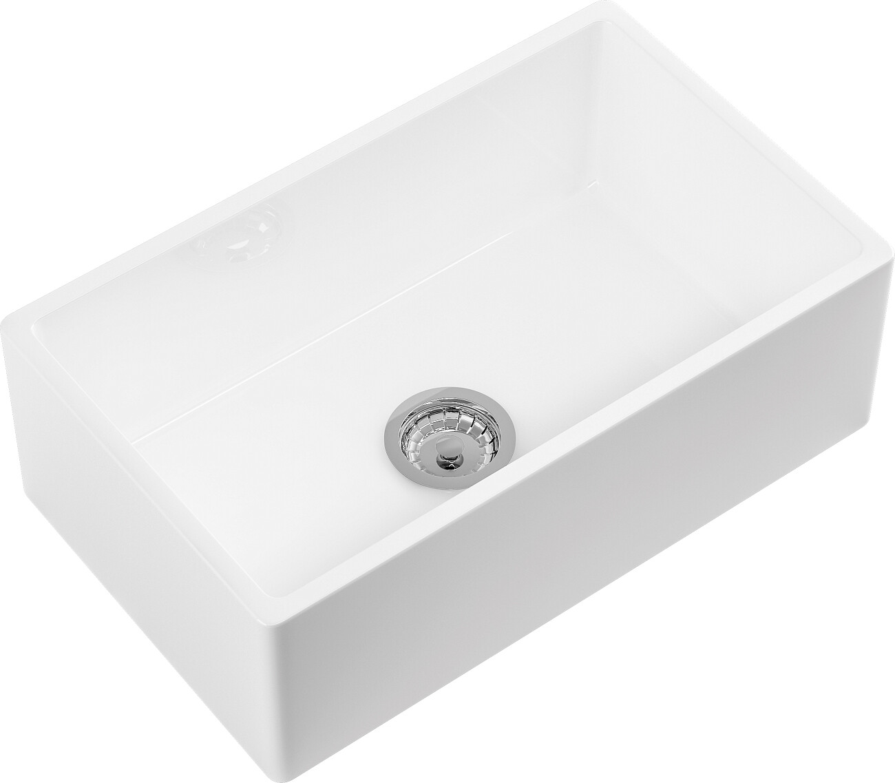 Мойка белый глянец Domaci "Сиена" 50276-101 со смесителем "Равенна" DCB 3004 - изображение 4