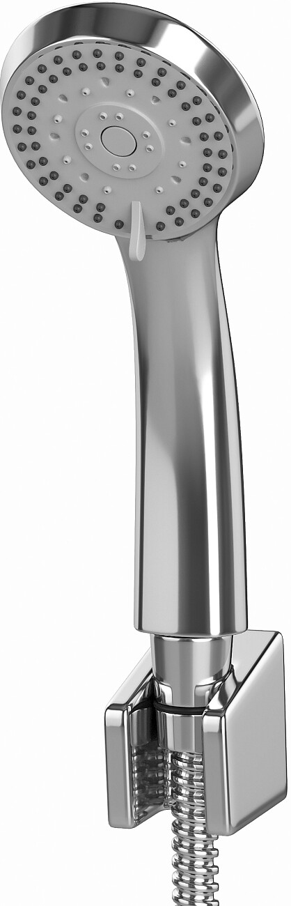 Смеситель универсальный однорычажный с душевым гарнитуром хром Diwo "Архангельск" AR-02cr - изображение 6