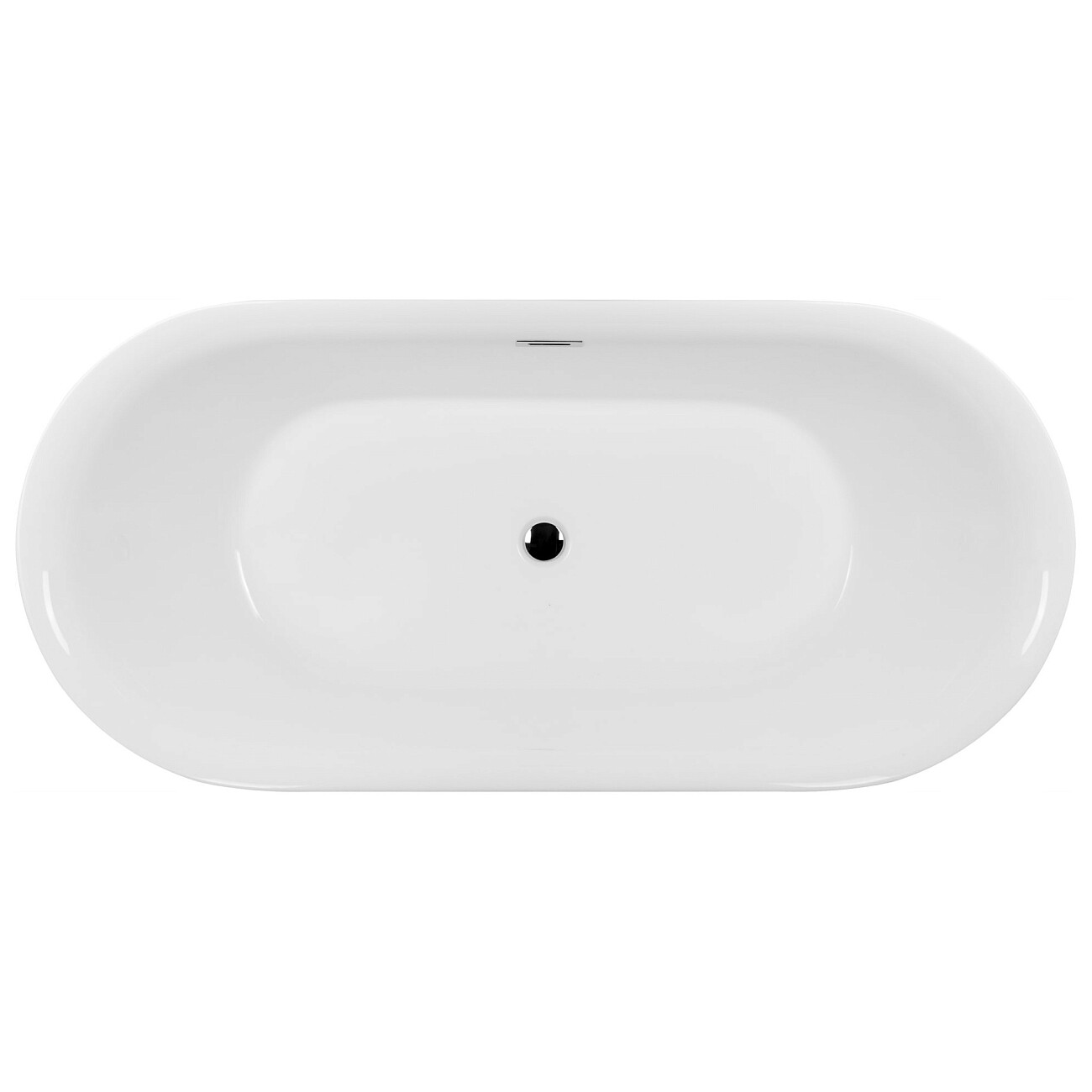 Ванна акриловая 150х75 см отдельностоящая белая d'ISEO150 Ceruttispa CT9902 - изображение 6