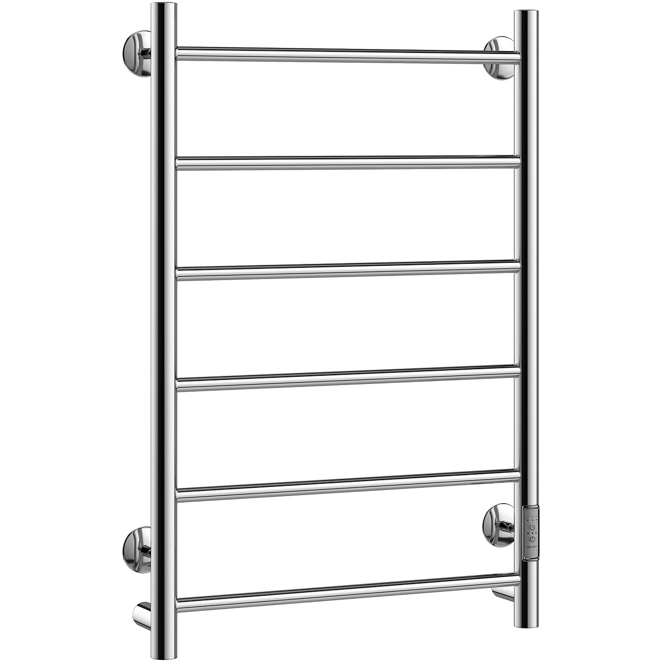 Полотенцесушитель электрический 80х50 см хром Ewrika "Сафо" PN - изображение 3