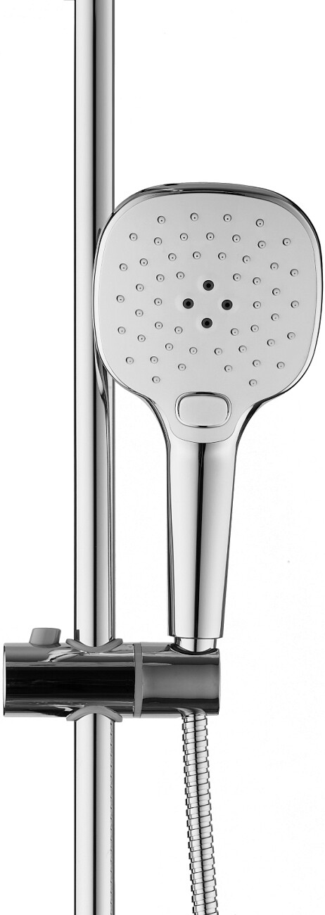 Душевой комплект с тропическим душем и смесителями хром Stworki "Хадстен" XA-05cr-XA-02cr-XA-01cr - изображение 9