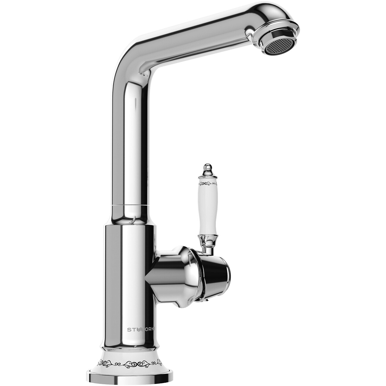 Смеситель для раковины однорычажный хром Stworki "Свендборг" S02020CR - изображение 8