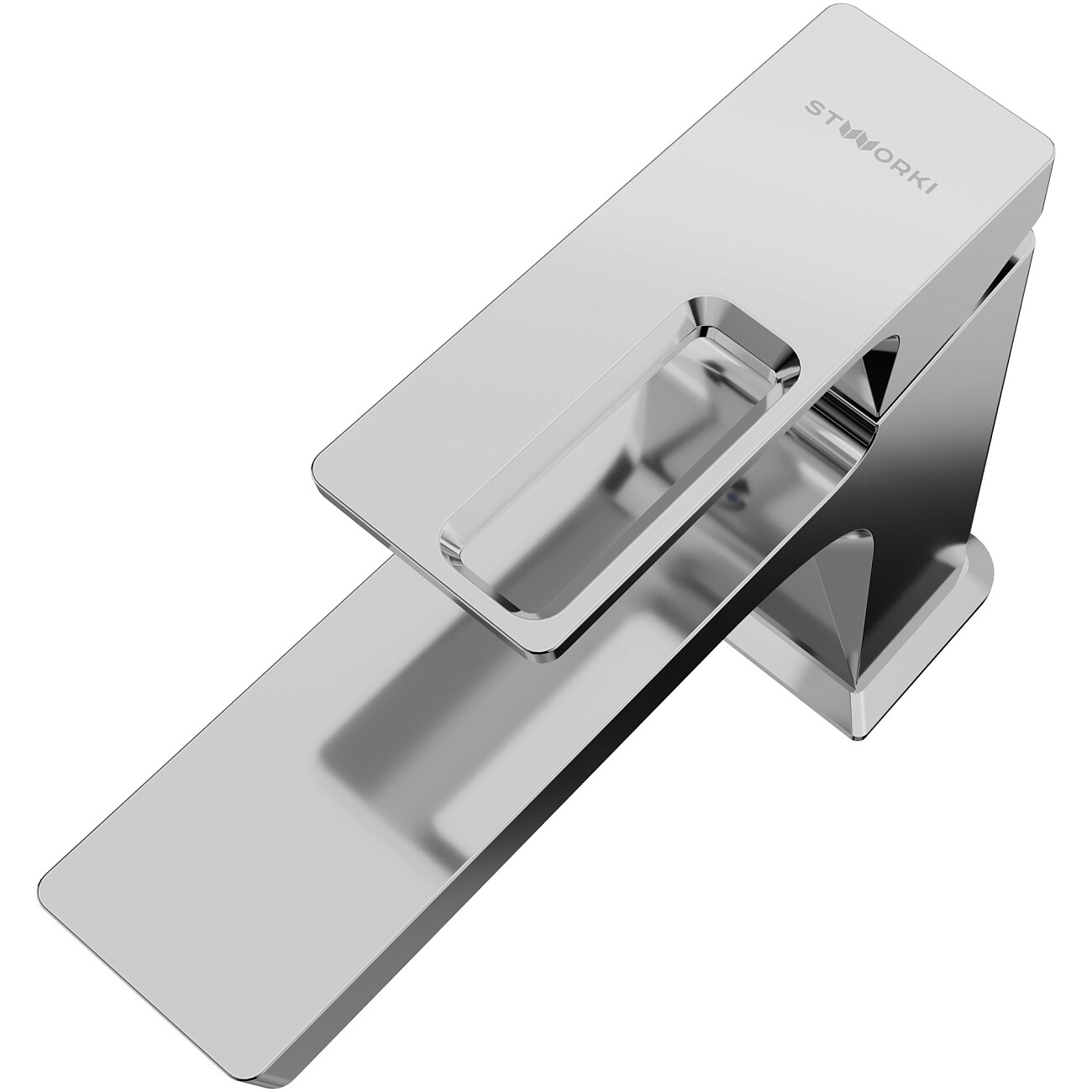 Смеситель для раковины однорычажный хром Stworki "Хедмарк" S38010CR - изображение 10