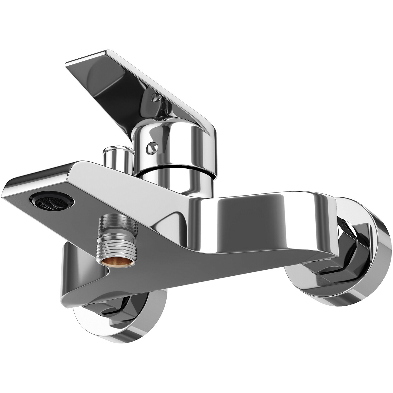 Смеситель для ванны с душем настенный хром Stworki "Эстфолл" S44100CR - изображение 8