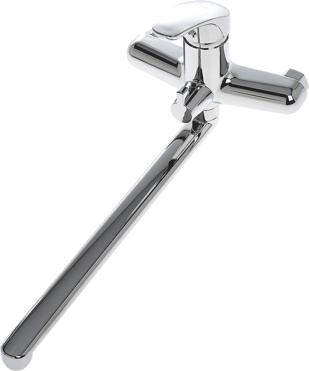 Смеситель настенный однорычажный хром Diwo "Коломна" KL-07cr - изображение 9