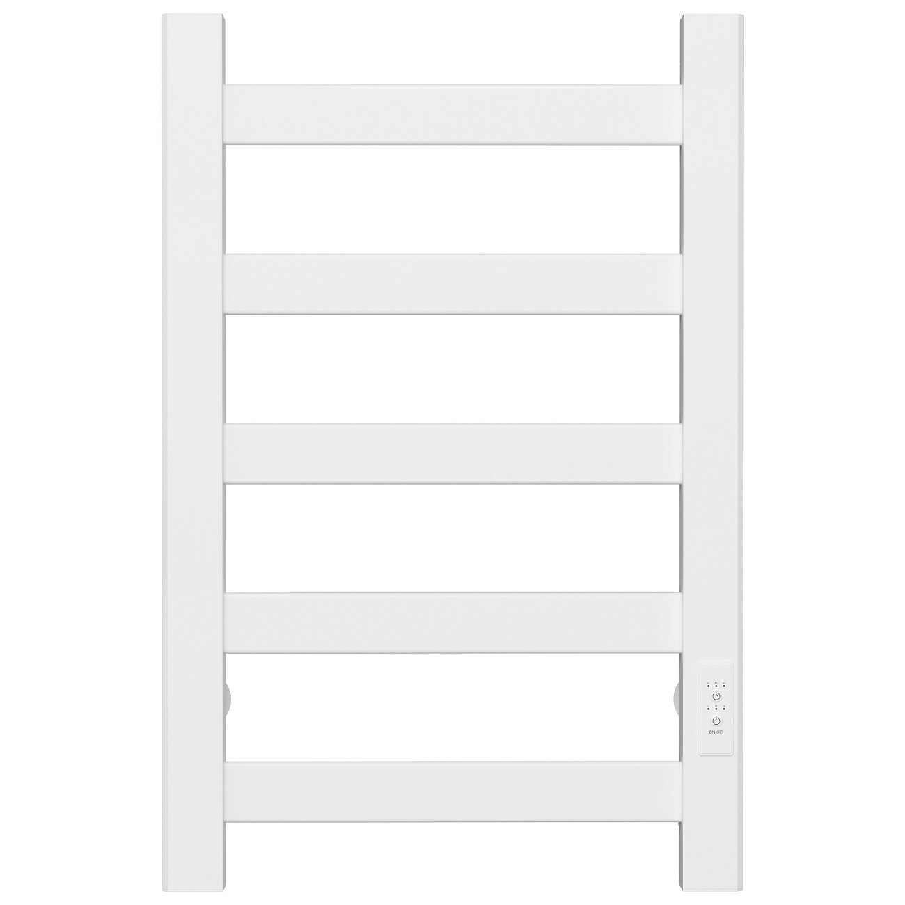 Полотенцесушитель электрический 60х40 см белый матовый Ewrika "Калипсо" - изображение 2