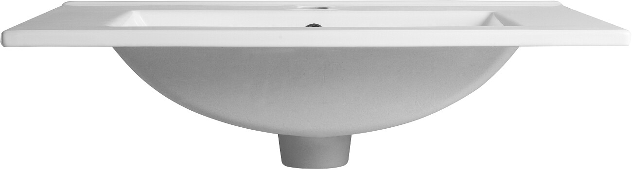 Раковина накладная фарфоровая прямоугольная 46,5х61,5 см белая Stworki "Ольтен" OLT-02kv - изображение 2
