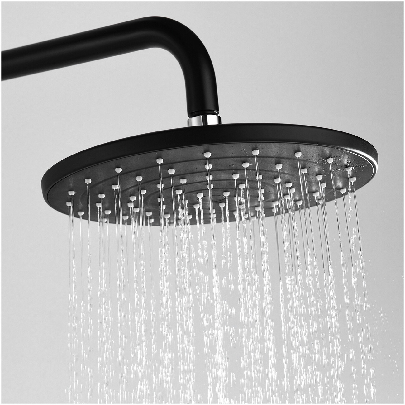 Душевая система со смесителем из латуни черная Wasserkraft A17401 - изображение 5