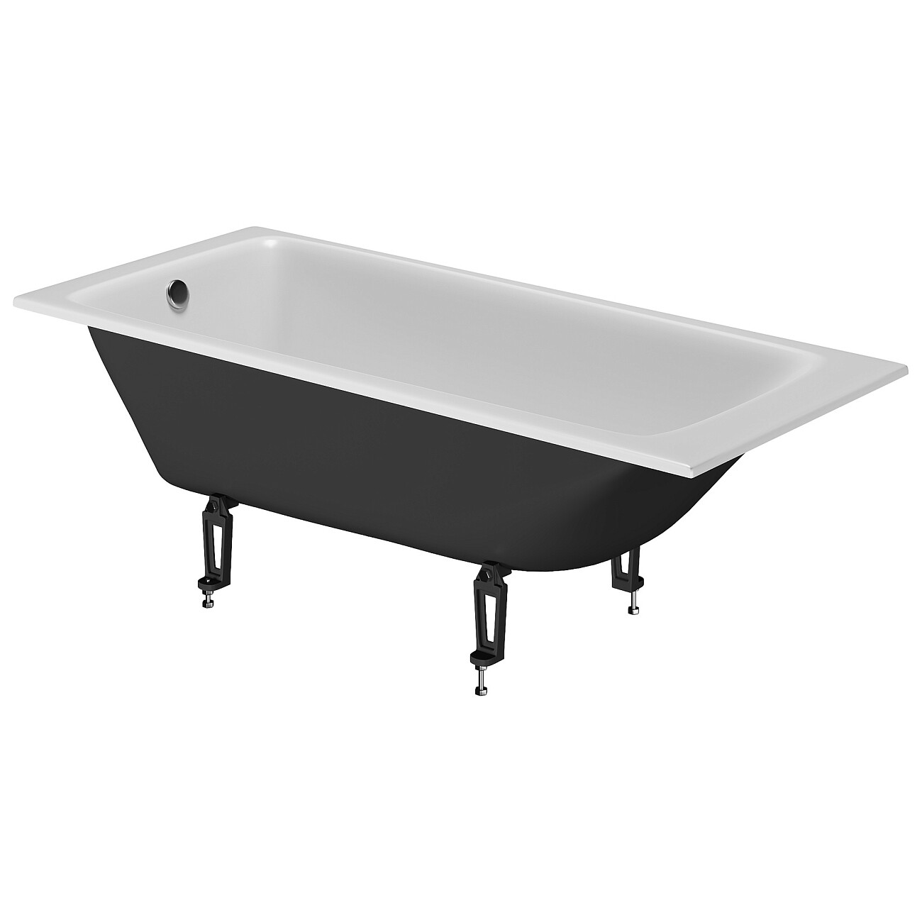 Ванна чугунная Creto Strong 150x70 см 25-1150 - изображение 5