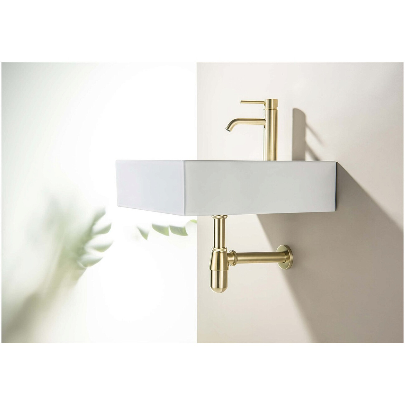 Сифон для раковины шлифованное золото Aquatek AQ6014BG - изображение 2