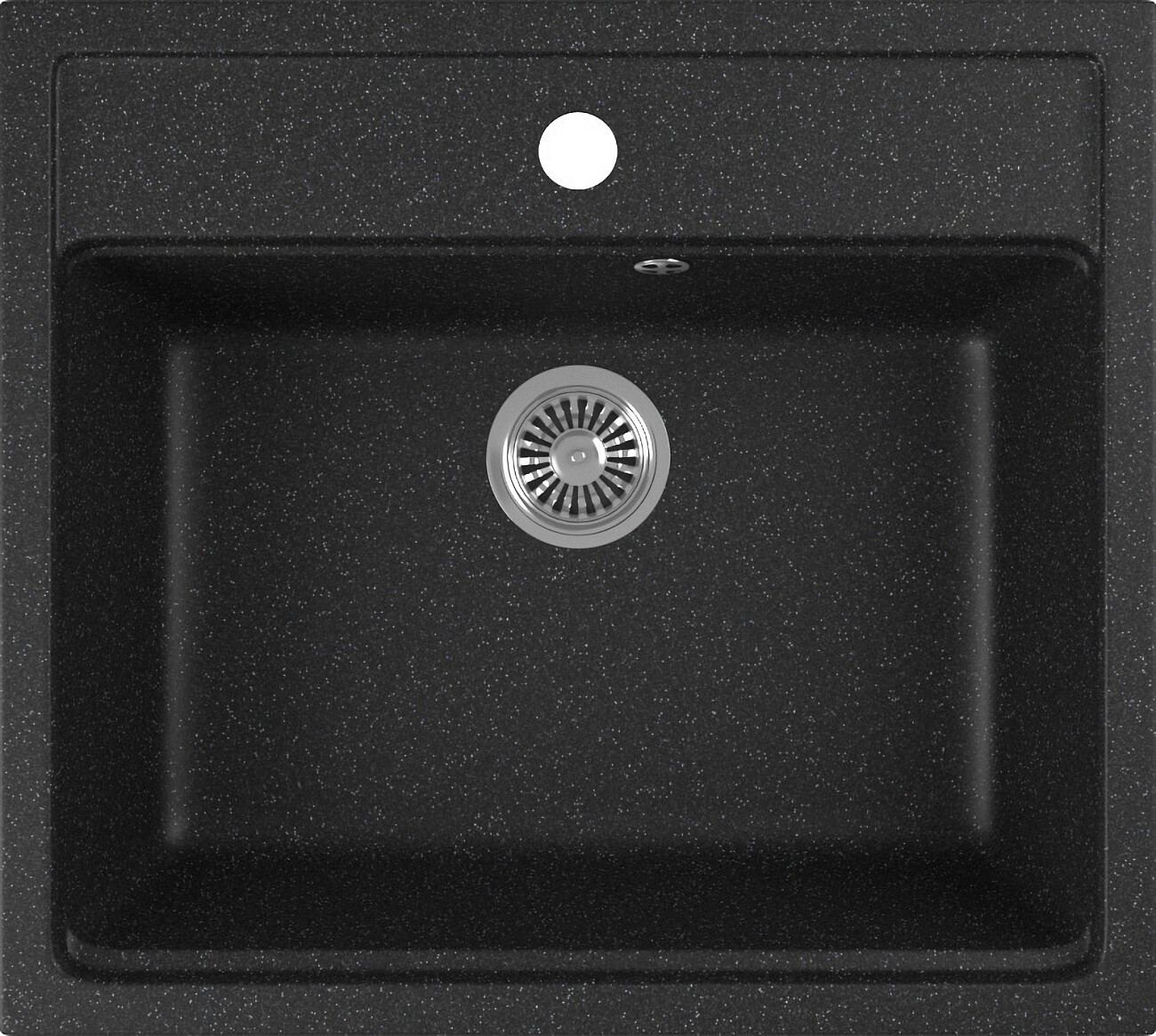 Мойка черная Domaci "Бьелла" DMC-06 со смесителем "Равенна" KS-01b - изображение 2
