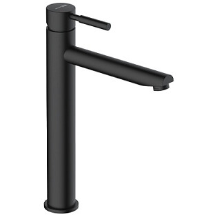 Смеситель для раковины из латуни черный Wasserkraft 3303H