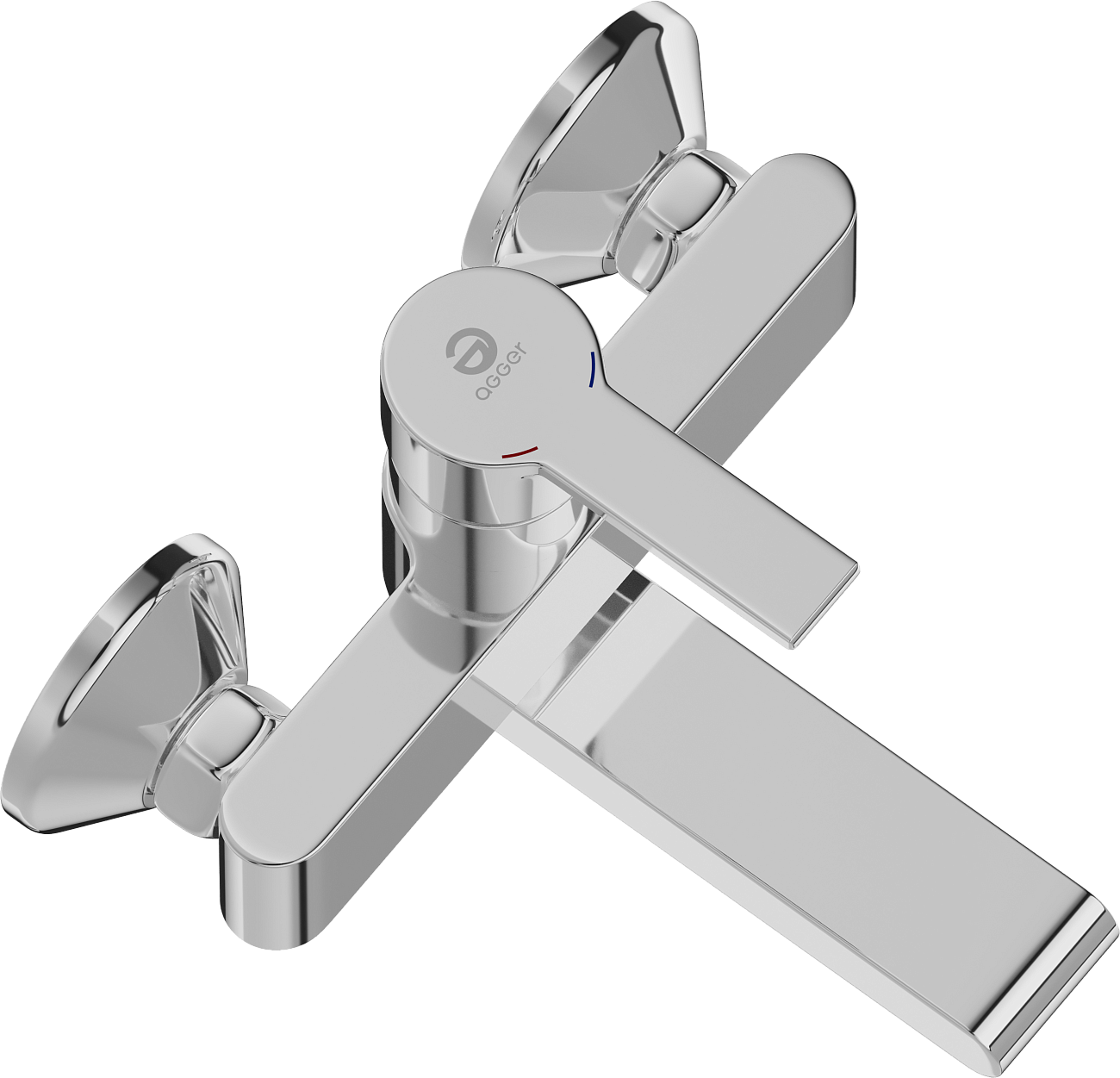 Смеситель для ванны однорычажный хром Stworki "Вестерос" VS-02sv - изображение 3