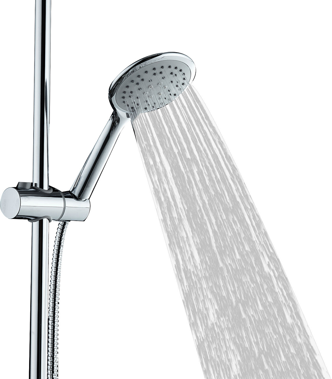 Лейка для ручного душа круглая 11 см хром Stworki "Скаген" SK-02cr - изображение 5