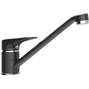 Смеситель для кухни латунный с вращающимся изливом космос Domaci &quot;Солерно&quot; UQ-004-08