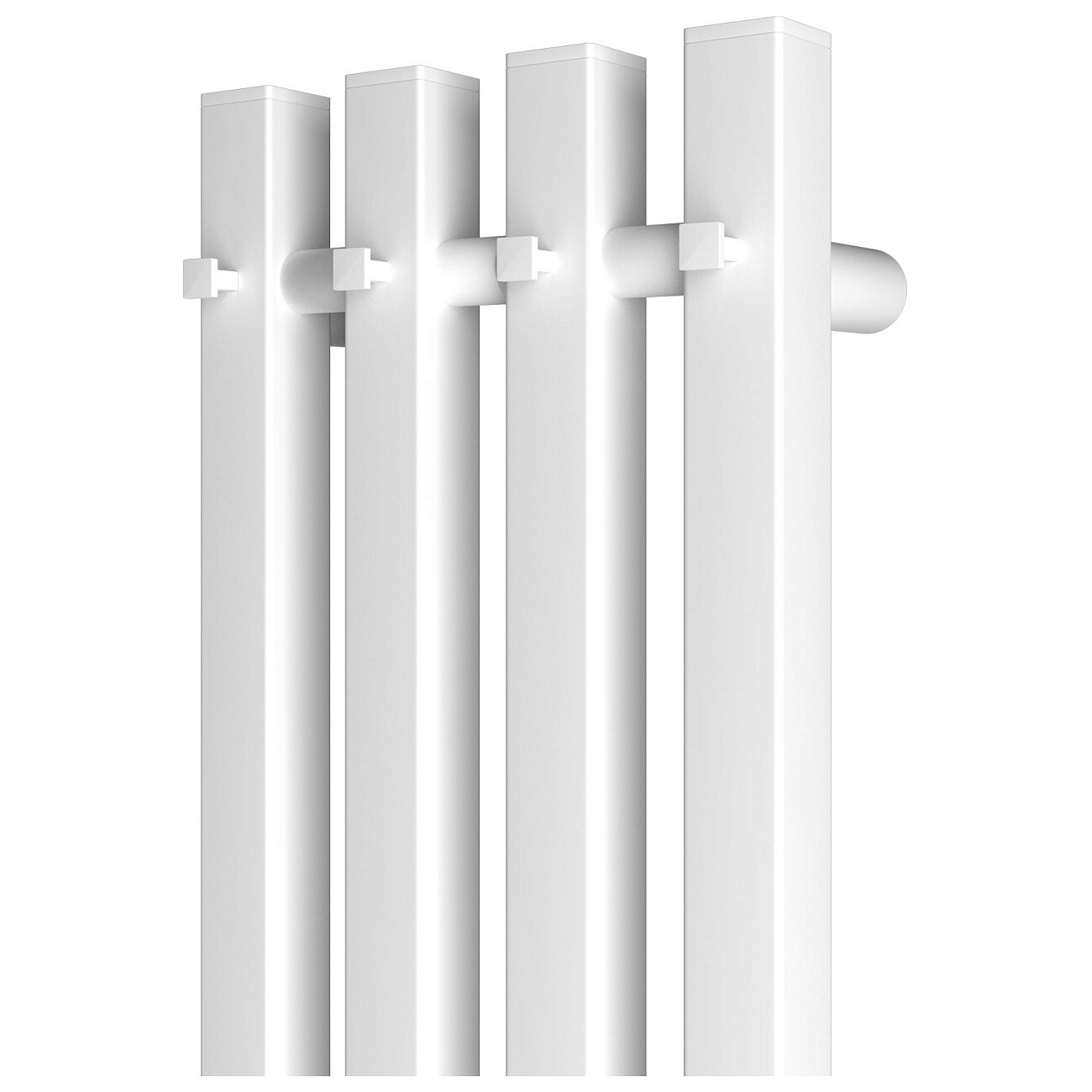 Полотенцесушитель электрический 120х18 см белый Point "Гермес П3" PN13832W - изображение 5